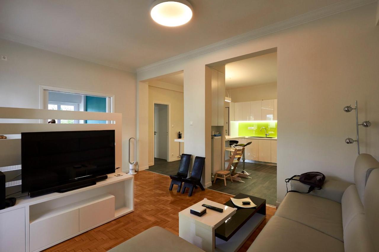 Fully Renovated, Family-Friendly Apartment, Next To A Huge Green Park, In Athens Center Экстерьер фото